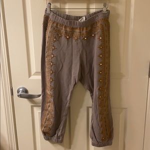 Free People Cropped Sweatpants